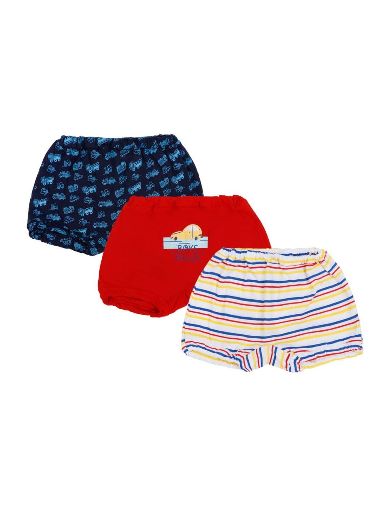 Bodycare Kids Multicolor Printed Trunk (Pack of 3) - Assorted