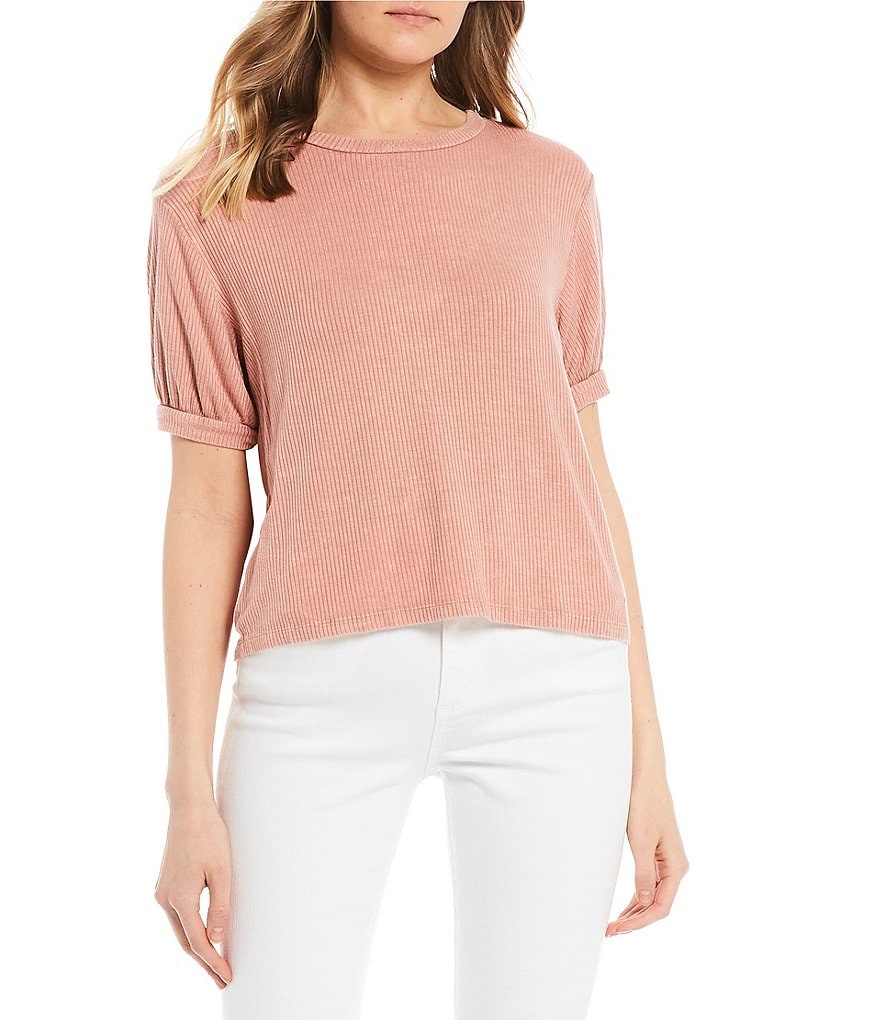 Good Luck Gem Short-Sleeve Mineral Washed Boxy Tee