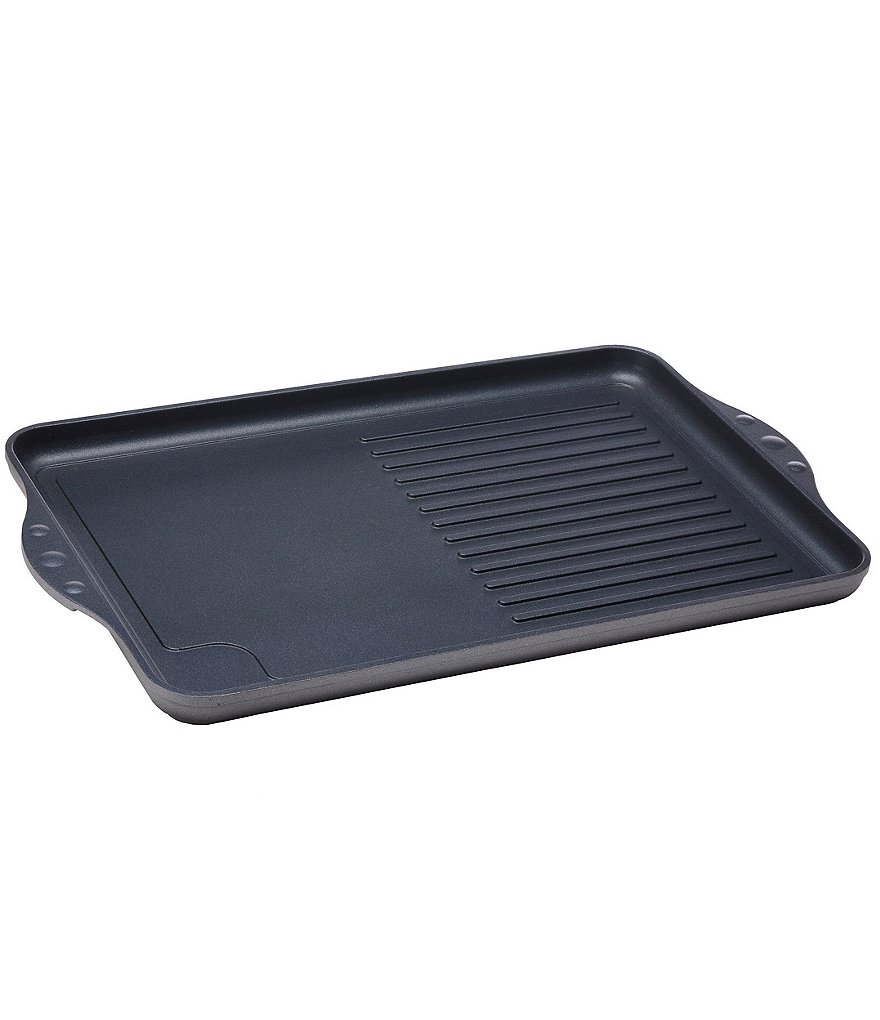 Swiss Diamond HD Classic Nonstick Double-Burner Grill/Griddle Combo