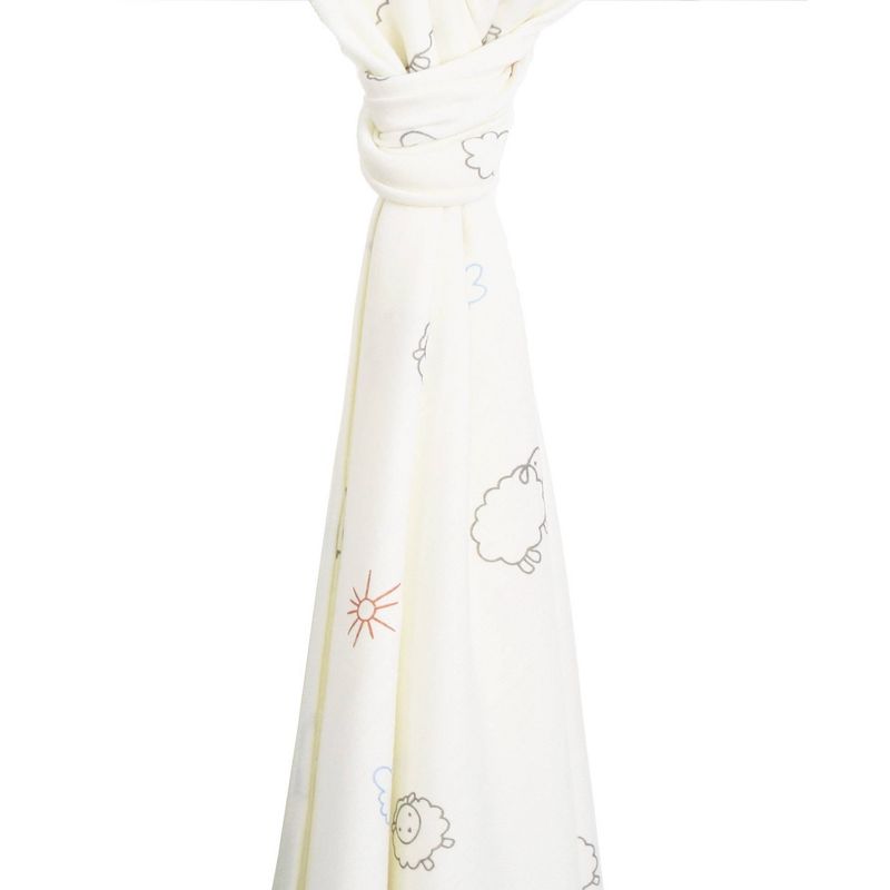 Woolino Merino Wool Swaddle Blanket - Sheep