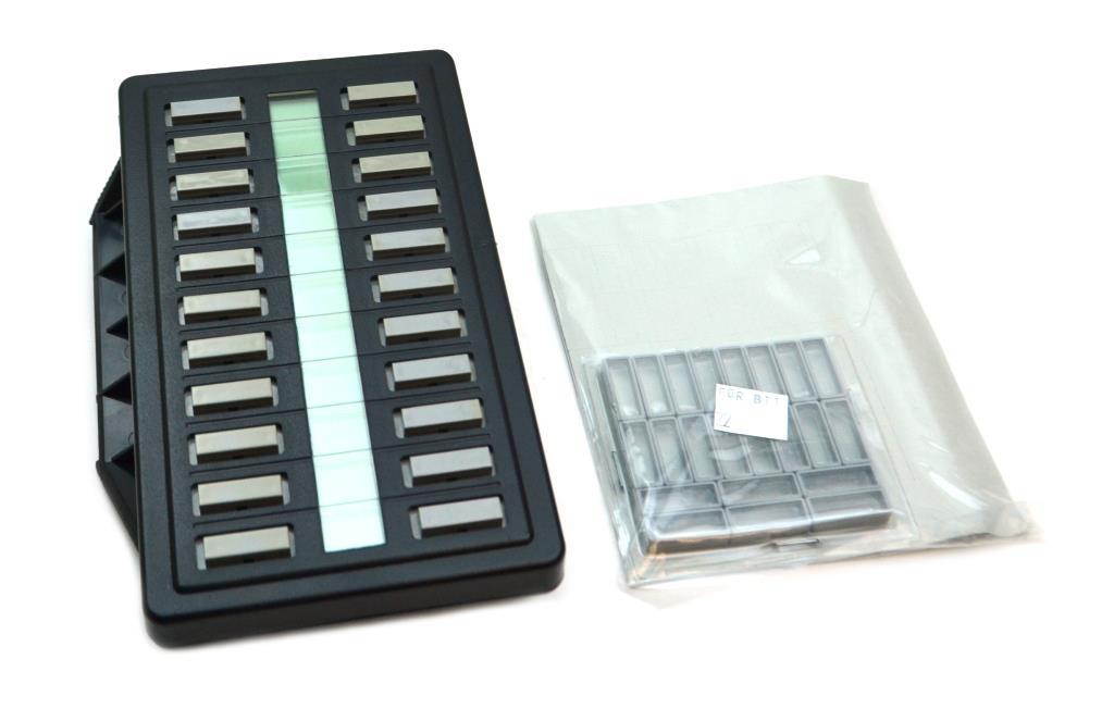 NT2K22VH03 Nortel Meridian M2616 M2216 22-BUTTON Black Keylamp Expansion Module Networking Phones / Telephones