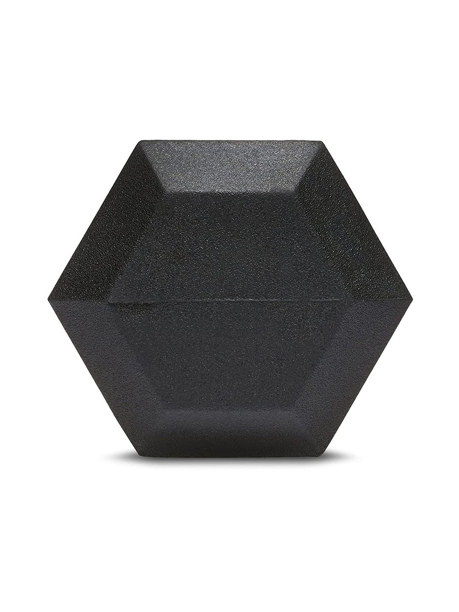 Protoner Hexagonal Fixed Dumbbells Pair of 2.5 kg (Black)