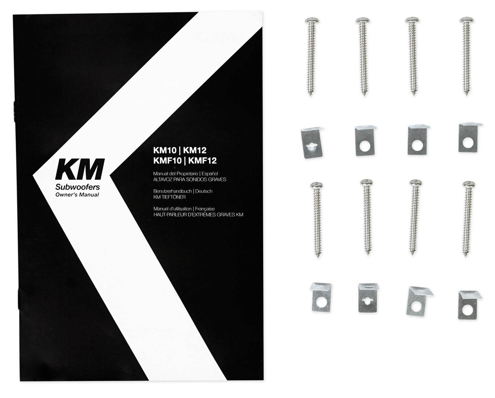 45KMF104 10" Free Air Marine Subwoofer SVC Sub KMF10+White Grille w/LED's