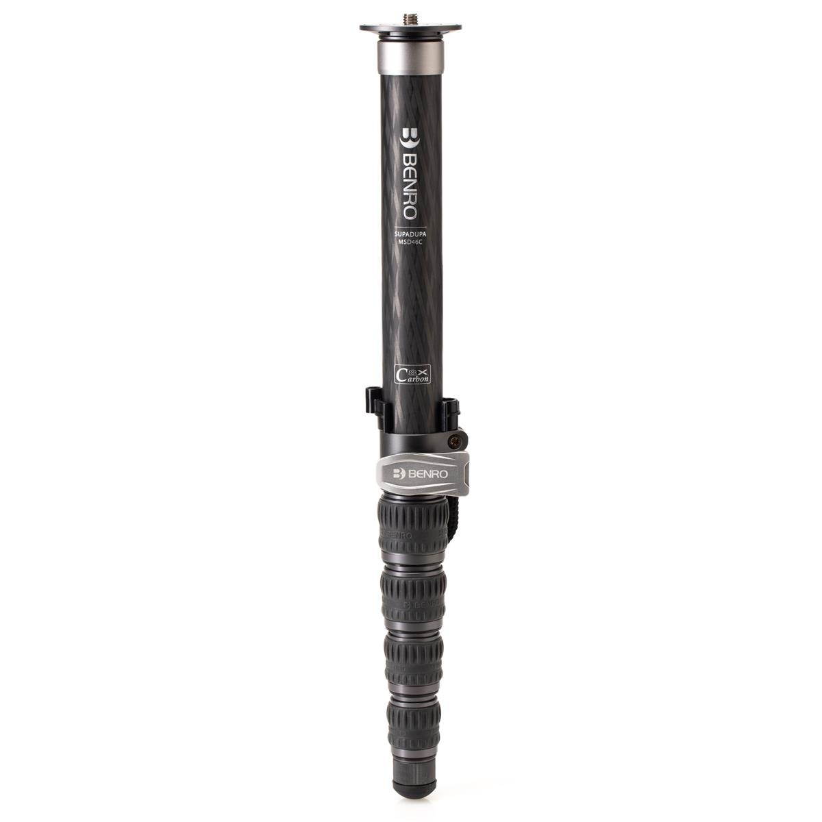Benro MSD46C SupaDupa 6-Section Carbon Fiber Monopod, 72" Maximum Height