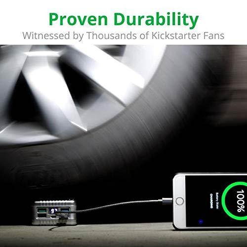 Zendure A8 26800 mAh Portable Charger &ndash; Ultra Durable Power Bank with QuickCharge 3.0, 4 USB Ports, Digital Display, Zen+ Technology for iPhone, iPad, Samsung Galaxy, LG, Pixel & More &ndash; Silver