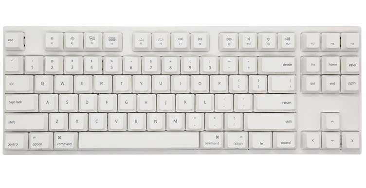 2, 60% Wired/Wireless Mechanical Keyboard (Kailh Box Brown Switch/White Case) - Full Keys Programmable - True RGB Backlit - Tap Arrow Keys - Double Shot PBT Keycaps - NKRO - 1900mAh Battery