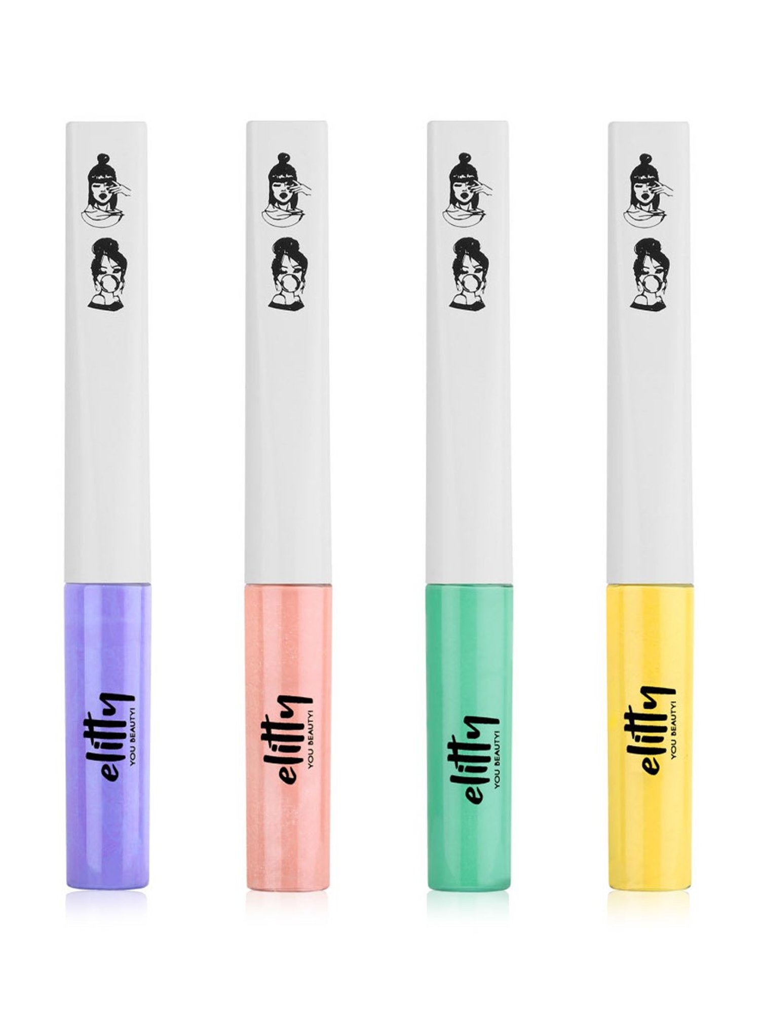 Elitty Eye Gotta Feeling G.O.A.T Eyeliner Combo - Pack of 4