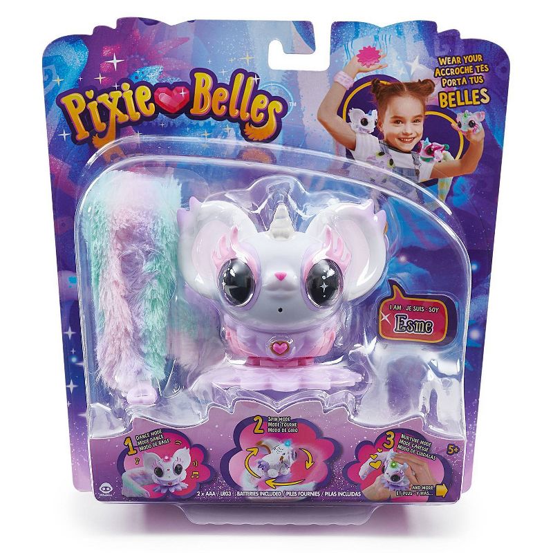 Pixie Belles - Esme (White) - Interactive Enchanted Animal Toy - By WowWee