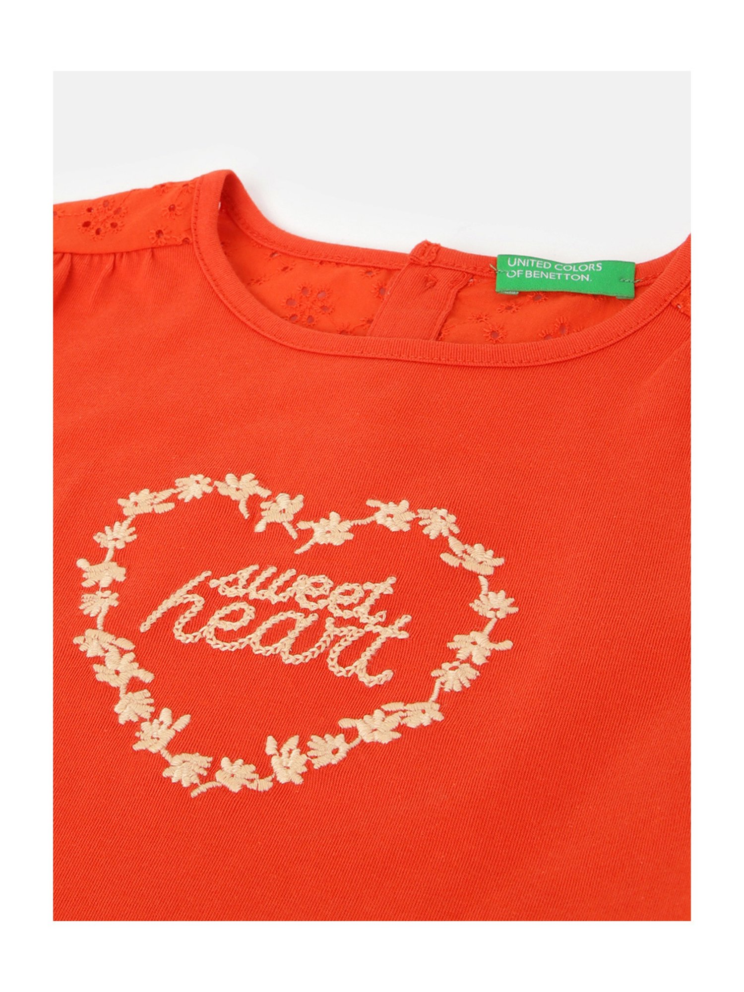 Kidsville Green Cotton Printed T-Shirt