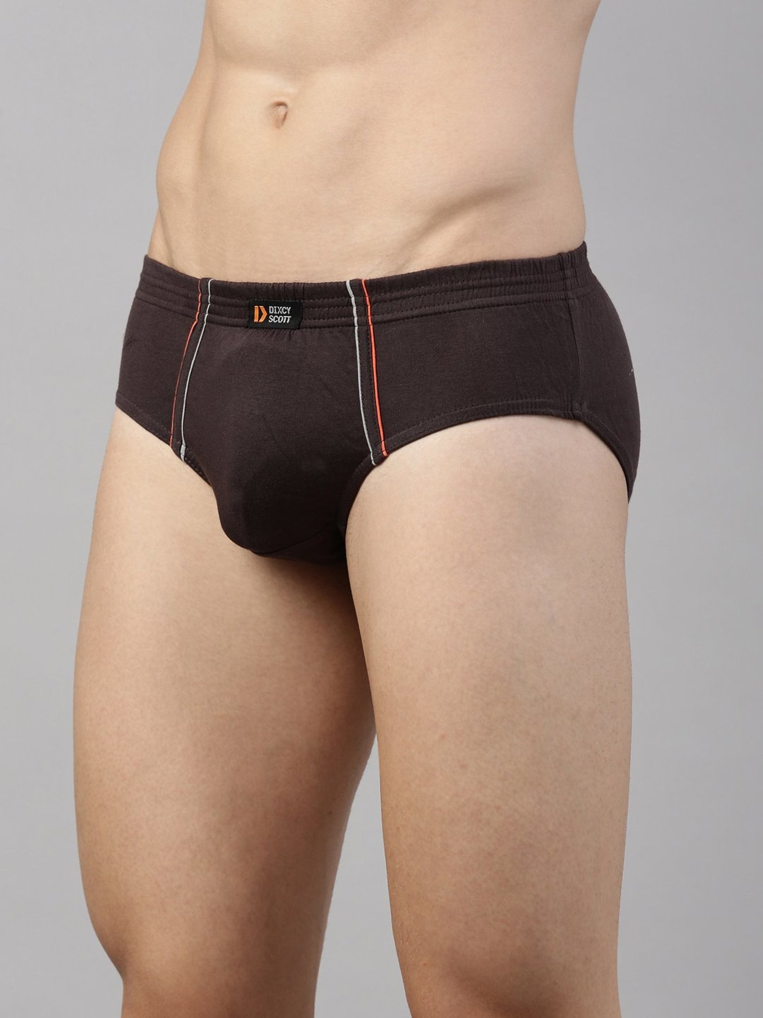 Dixcy Scott Originals Multi Cotton Regular Fit Briefs - Pack Of 3