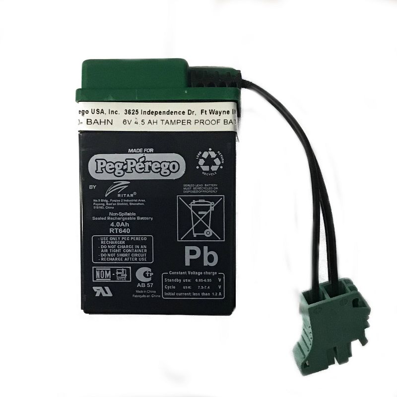 Peg Perego 6 Volt Rechargeable Battery