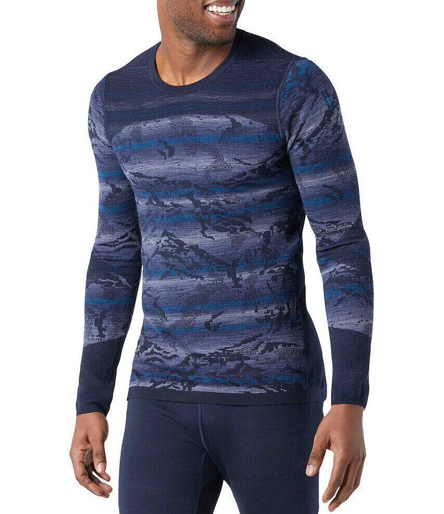 SmartWool Slim-Fit Intraknit Merino 200 Pattern Long-Sleeve Tee