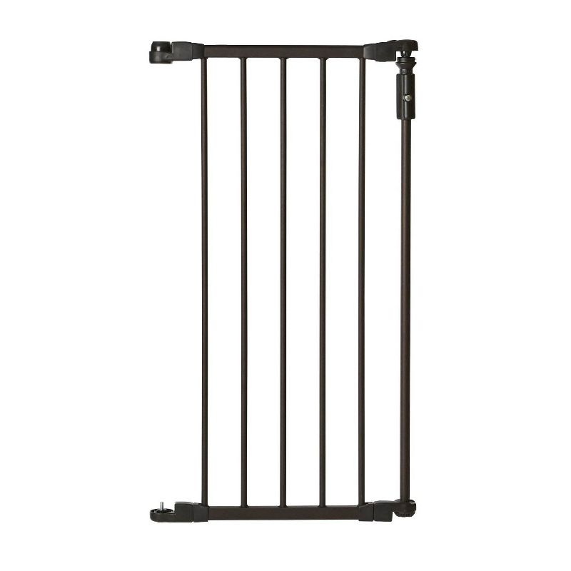 Toddleroo by North States 15 Inch Extension Piece for Deluxe Decor Gate, Bronze