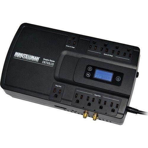 Minuteman UPS 900VA 5-Bat/5-Surge LCD, USB, Coax