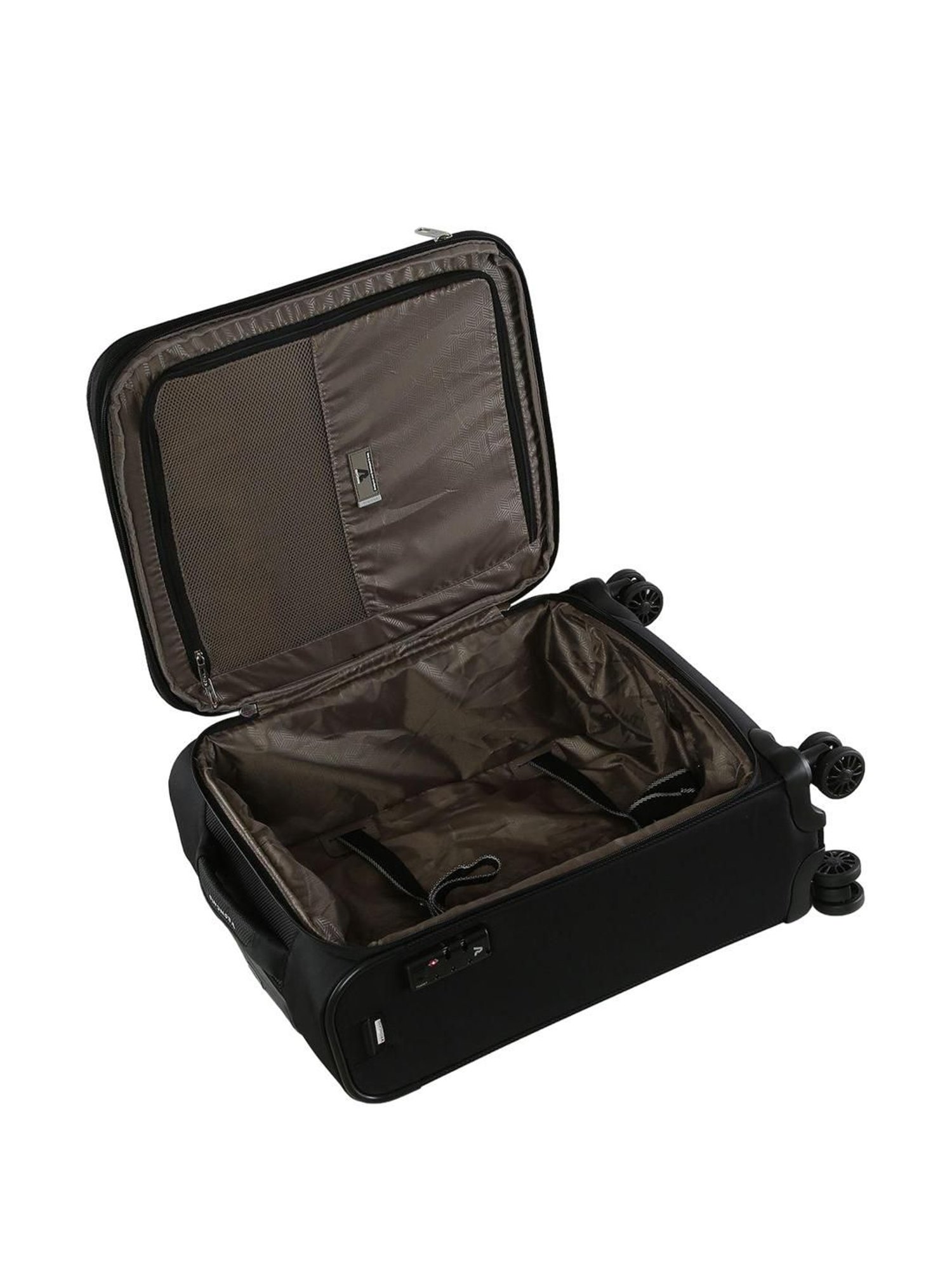 Roncato Joy Nero Solid Soft Cabin Trolley Bag -21 cm