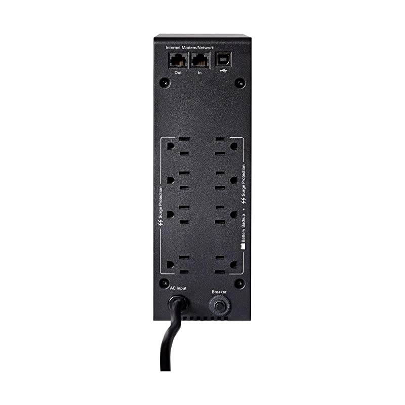 5S550 UPS Battery Backup & Surge Protector, 550VA / 330W, AVR, Line Interactive (Not for sale in CO, VT, or WA)