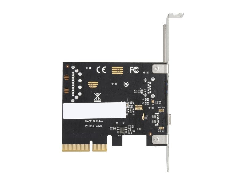 Add on Cards USB 3.1 Dual 10Gbps 2x Type-C Ports PCI Express Controller Riser Card Expansion Adapter for Mac Pro Windows Miner