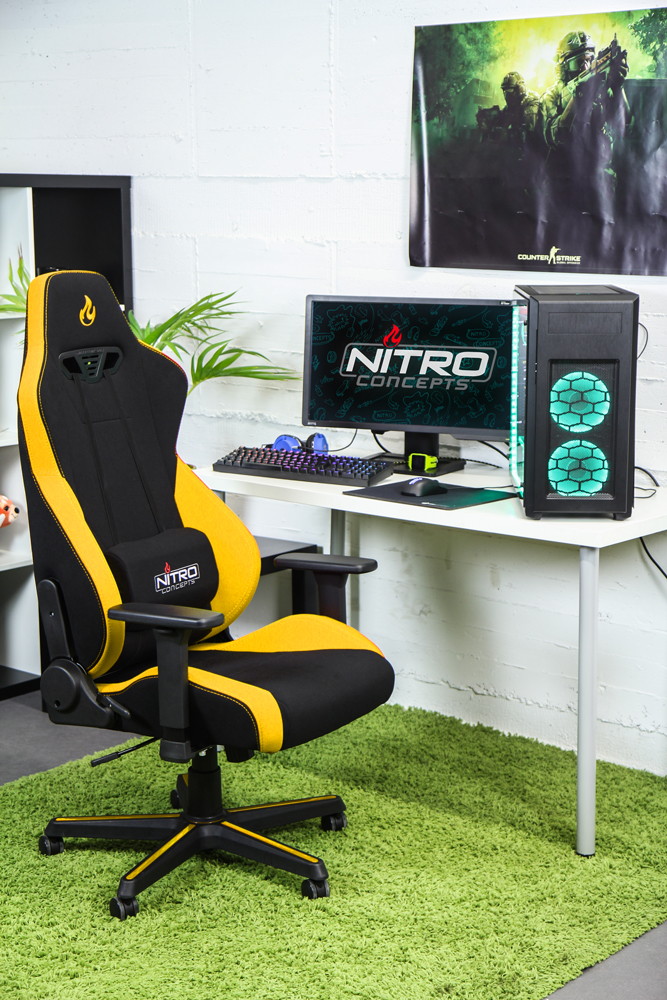 Nitro Concepts S300 Horizon Orange Ergonomic Office Gaming Chair