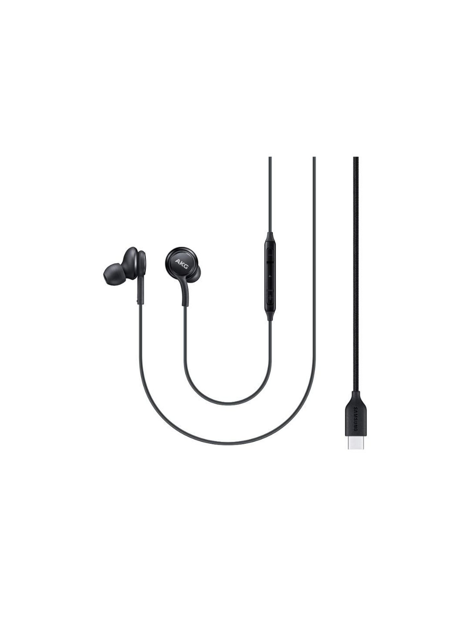 Samsung AKG-Tuned IC100 Type-C Wired in Ear Earphone with Mic (Black)