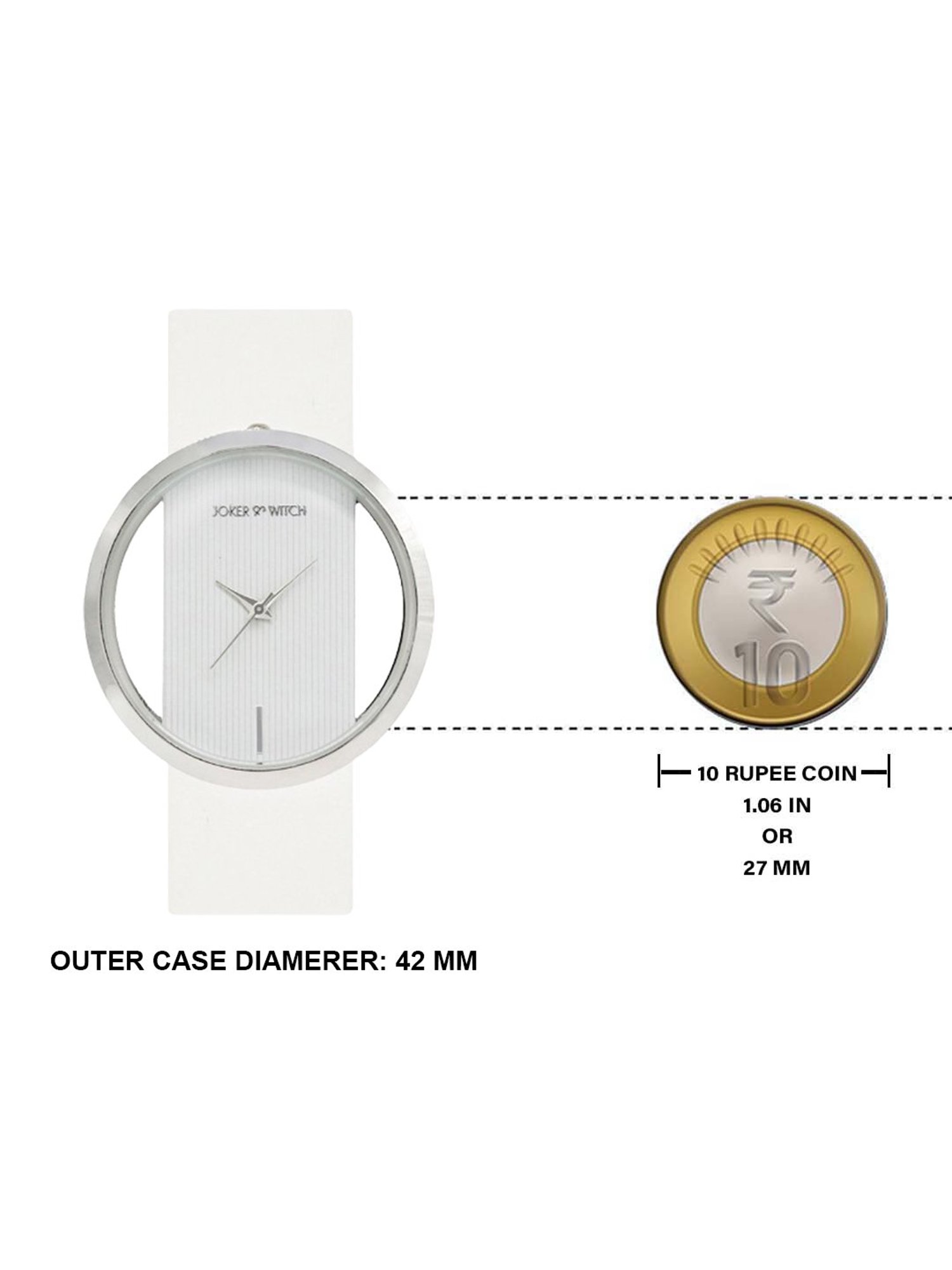 Joker & WItch JWLT410 Analog Watch for Women With Ring, Bracelet