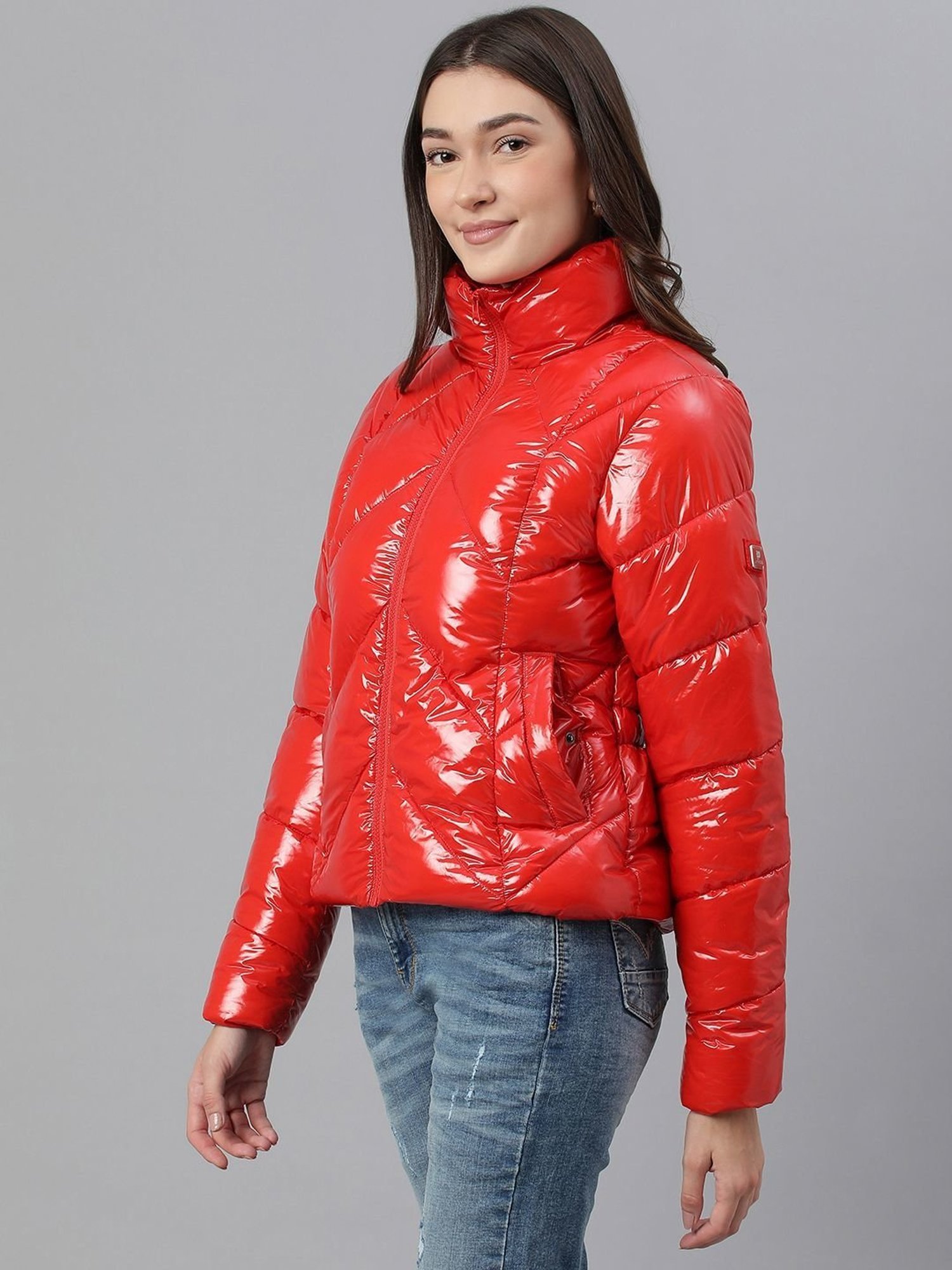 Woods Red Padded Jacket
