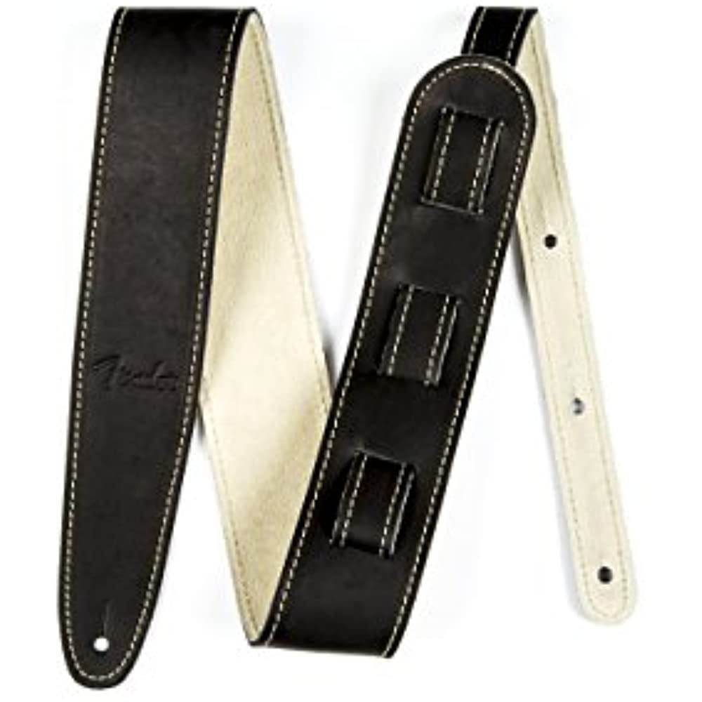Fender Ball Glove Leather Guitar Strap Black