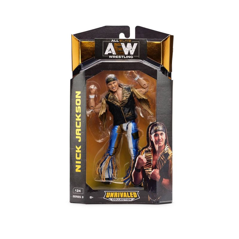 All Elite Wrestling - 1 Figure Pack (Unrivaled Figure) W3 - Nick Jackson