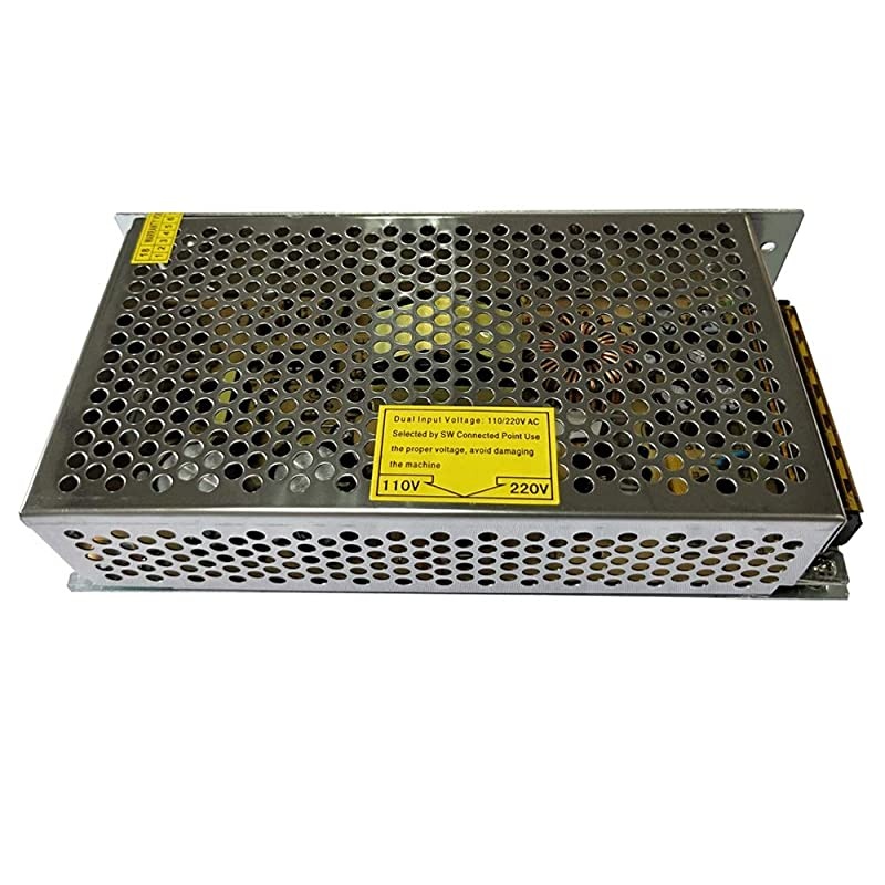 AC 110V 220V to DC 12V Regulated Transformer Switch Power Supply Driver Adapter for CCTV Camera Security System LED Strip Light 15A