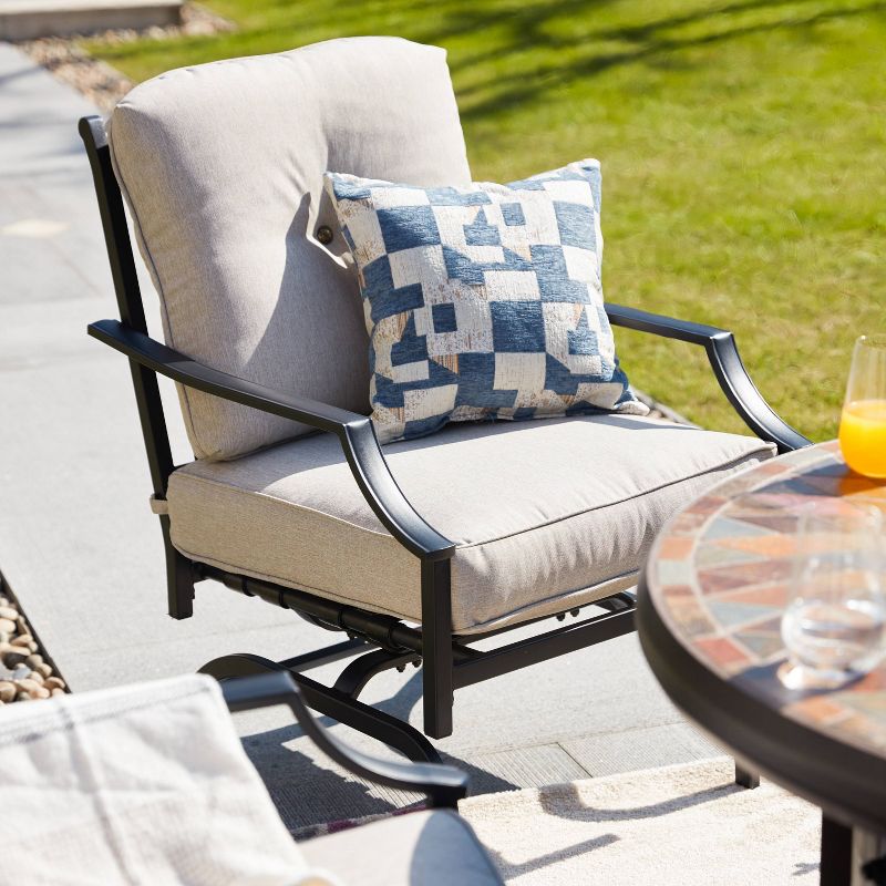 5pc Patio Fire Seating Set - Patio Festival