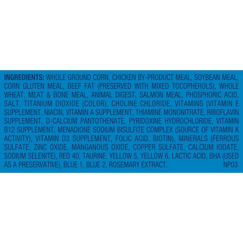 9Lives Daily Essentials Adult Salmon Chicken and Beef Dry Cat Food - 28lbs