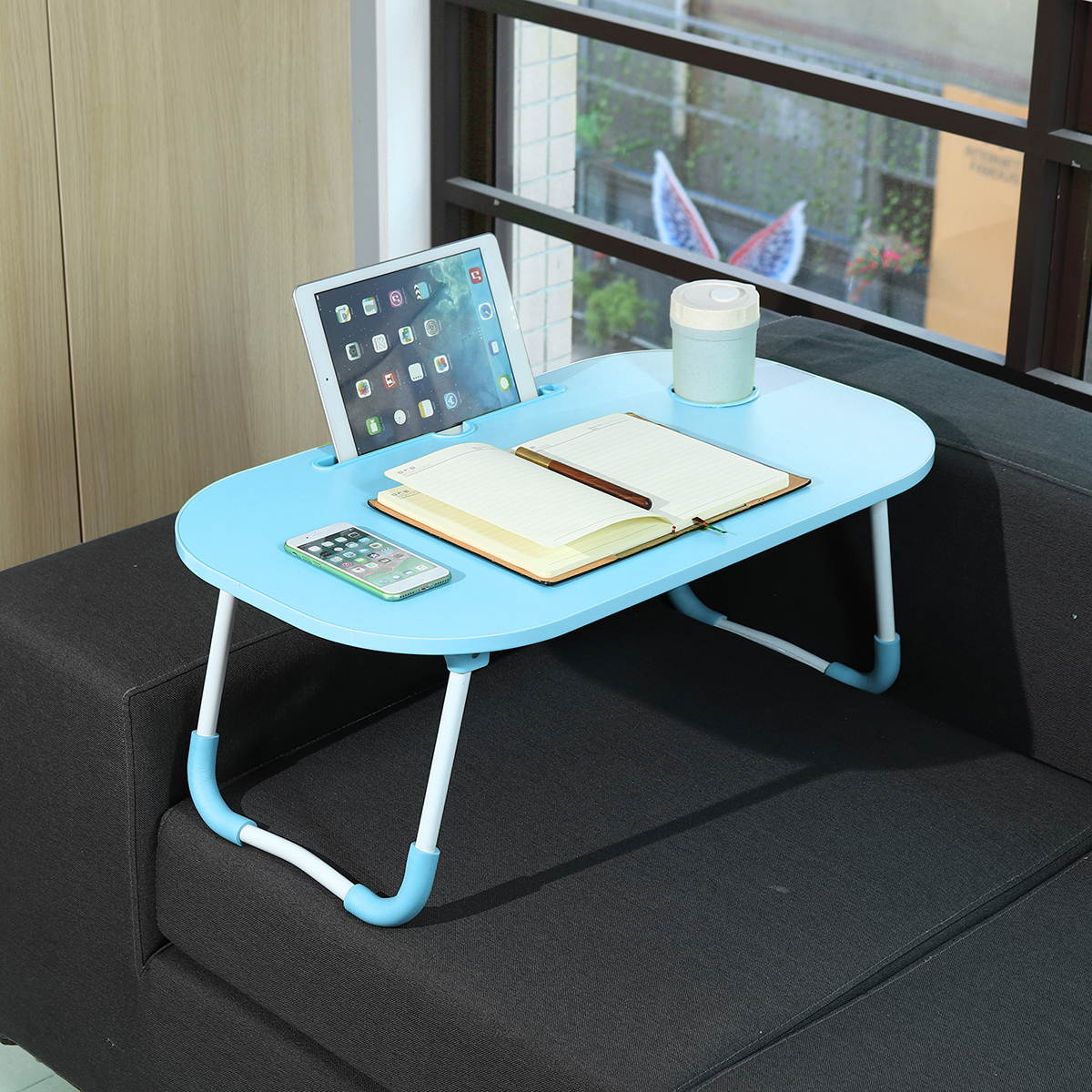 Portable Laptop Computer Desk Table Bed Sofa Folding Stand Tray Multi-function
