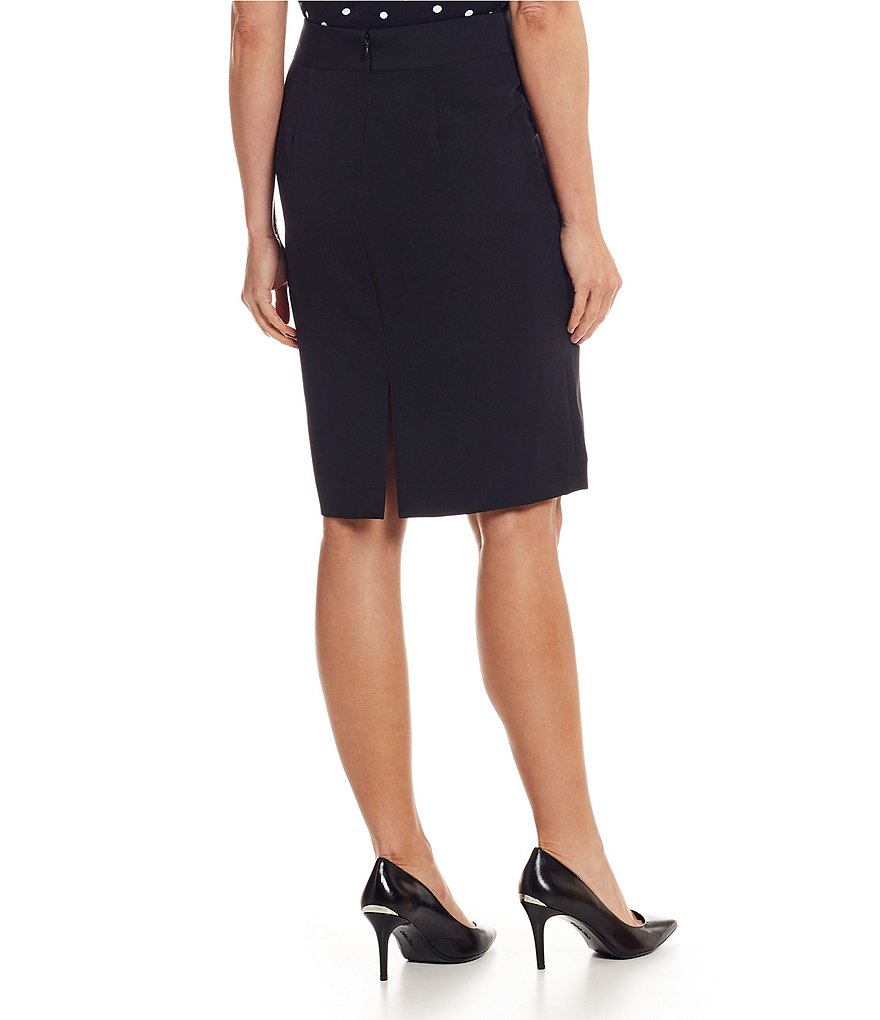 Tahari ASL Solid Pencil Skirt