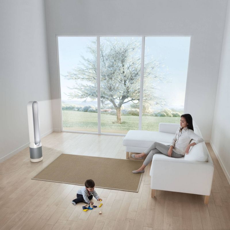 Dyson TP01 Pure Cool Tower Air Purifier and Fan Silver
