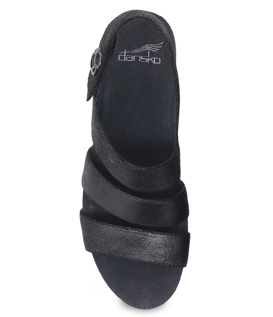 Dansko Stacey Banded Wedge Sandals