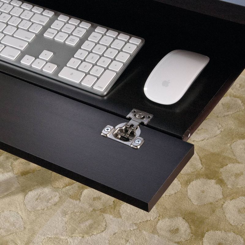 Shoal Creek Computer Desk with Flip Down Keyboard - Jamocha Wood - Sauder