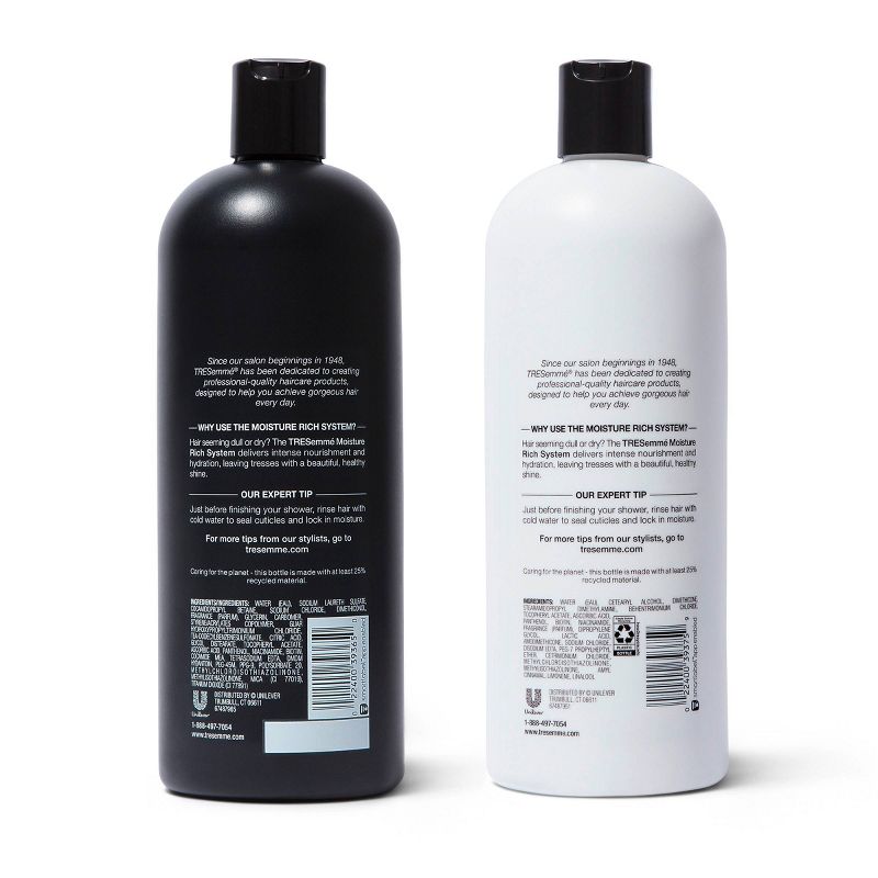 Tresemme Moisture Rich Shampoo and Conditioner - 2ct/28 fl oz each
