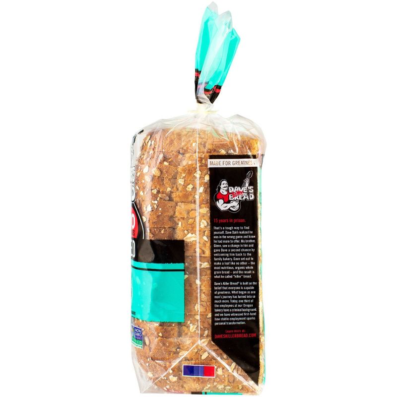 Dave's Killer Bread Sprouted Whole Grains Thin Sliced Bread - 20.5oz
