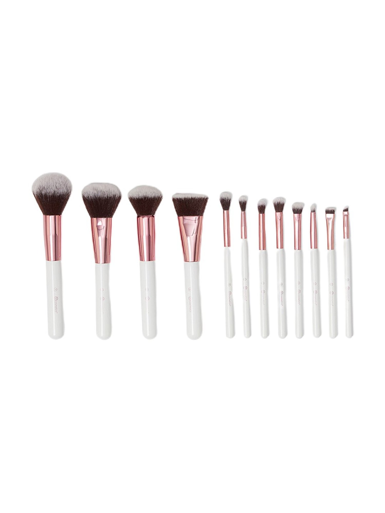 BH Cosmetics Crystal Quartz Brush Set with Bag