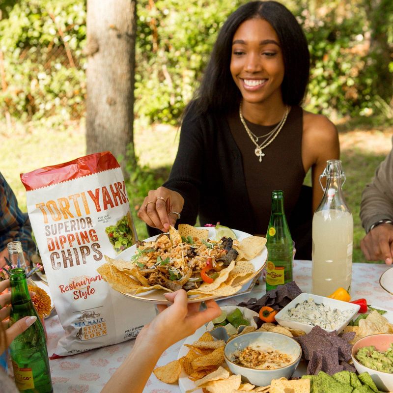 Golden Flake Sea Salt Flavored Stone Ground Corn Tortilla Chips - 12.5oz