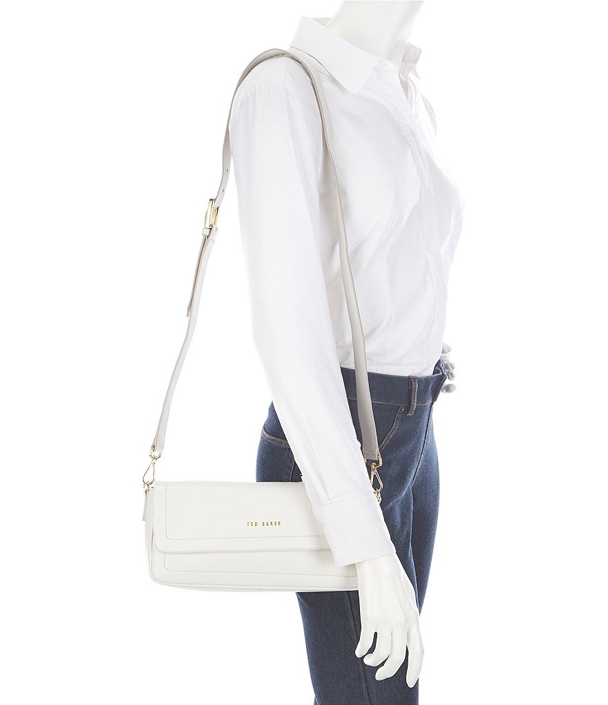 Ted Baker London Sinitaa Leather Bow Shoulder Bag