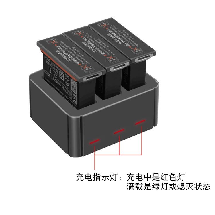 Osmo Action Battery Smart Charger for DJI Osmo Action Sports Camera Accessories