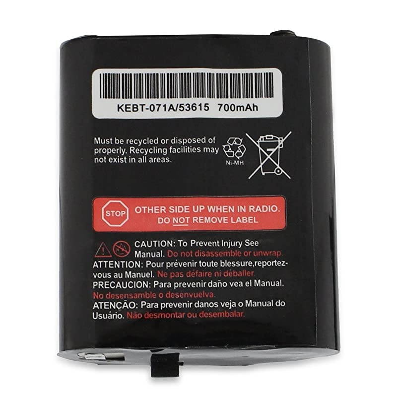 3.6V 700mAh Two Way Radio Replacement Battery for Motorola Talkabout MS350R MR350R MJ270R EM1000 T5100 T6500 T8500 T9500 MC220 (5PCS)