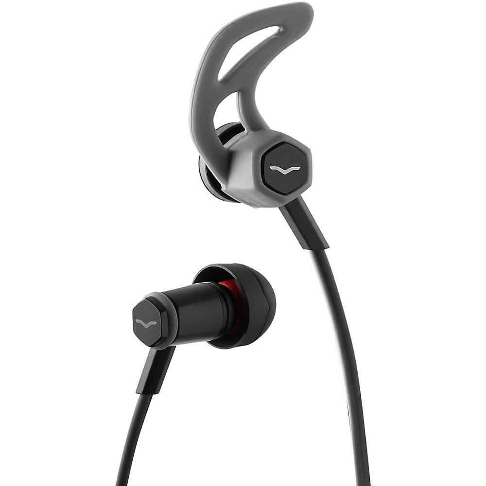 V-MODA Forza In-Ear Hybrid Sport Headphones w/ iOS Microphone - Black