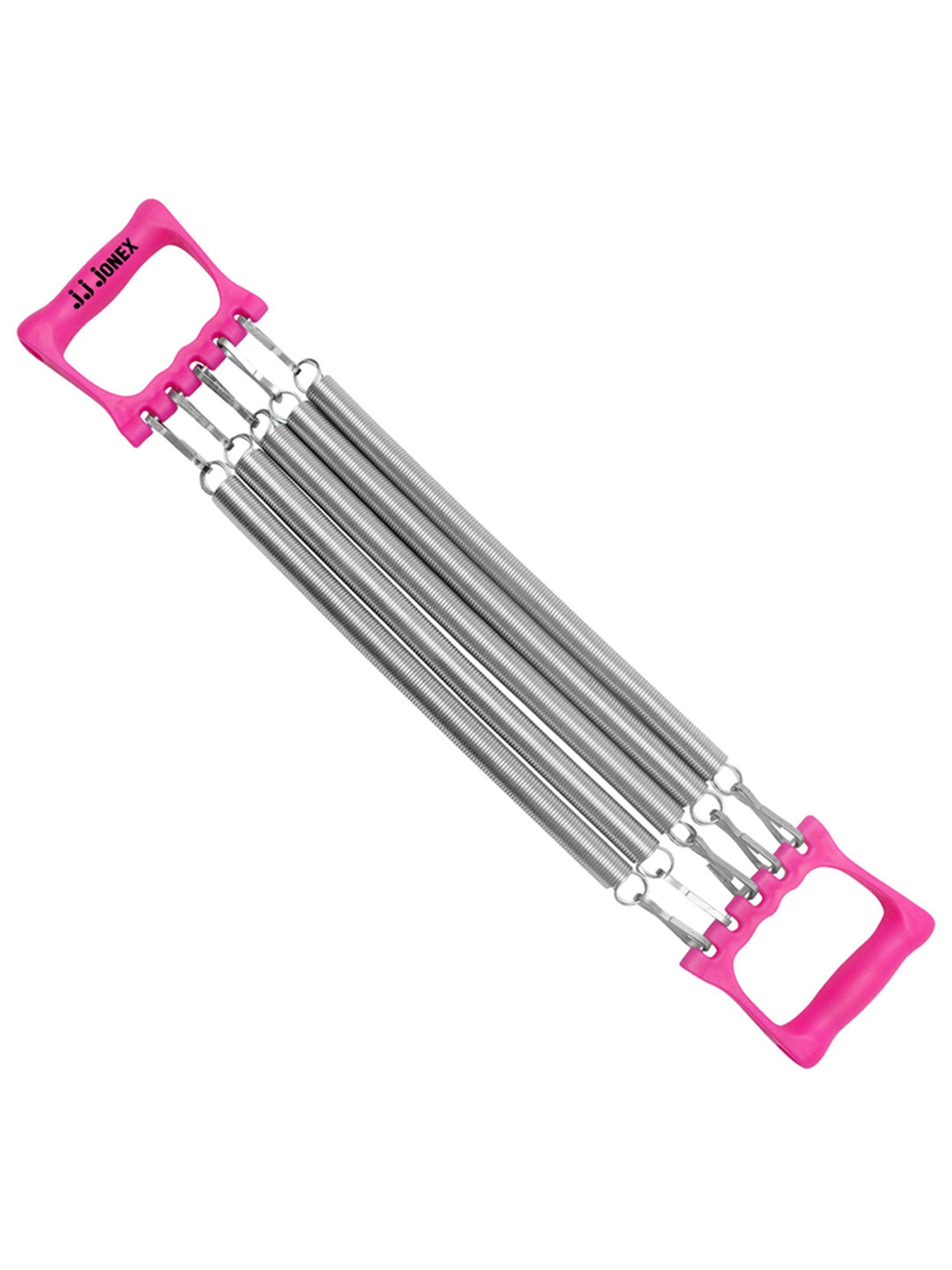 JJ Jonex Professional Gym Exercise Chest Pull Expander Fitness Puller 5 Spring (Pink)