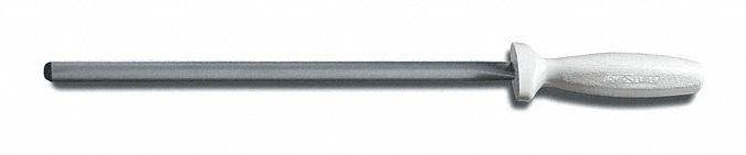 SaniSafe Diamond Knife Sharpener, Stainless Steel/Polypropylene, White