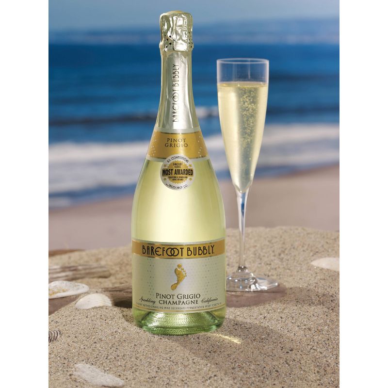 Barefoot Bubbly Pinot Grigio Sparkling Wine - 750ml Bottle