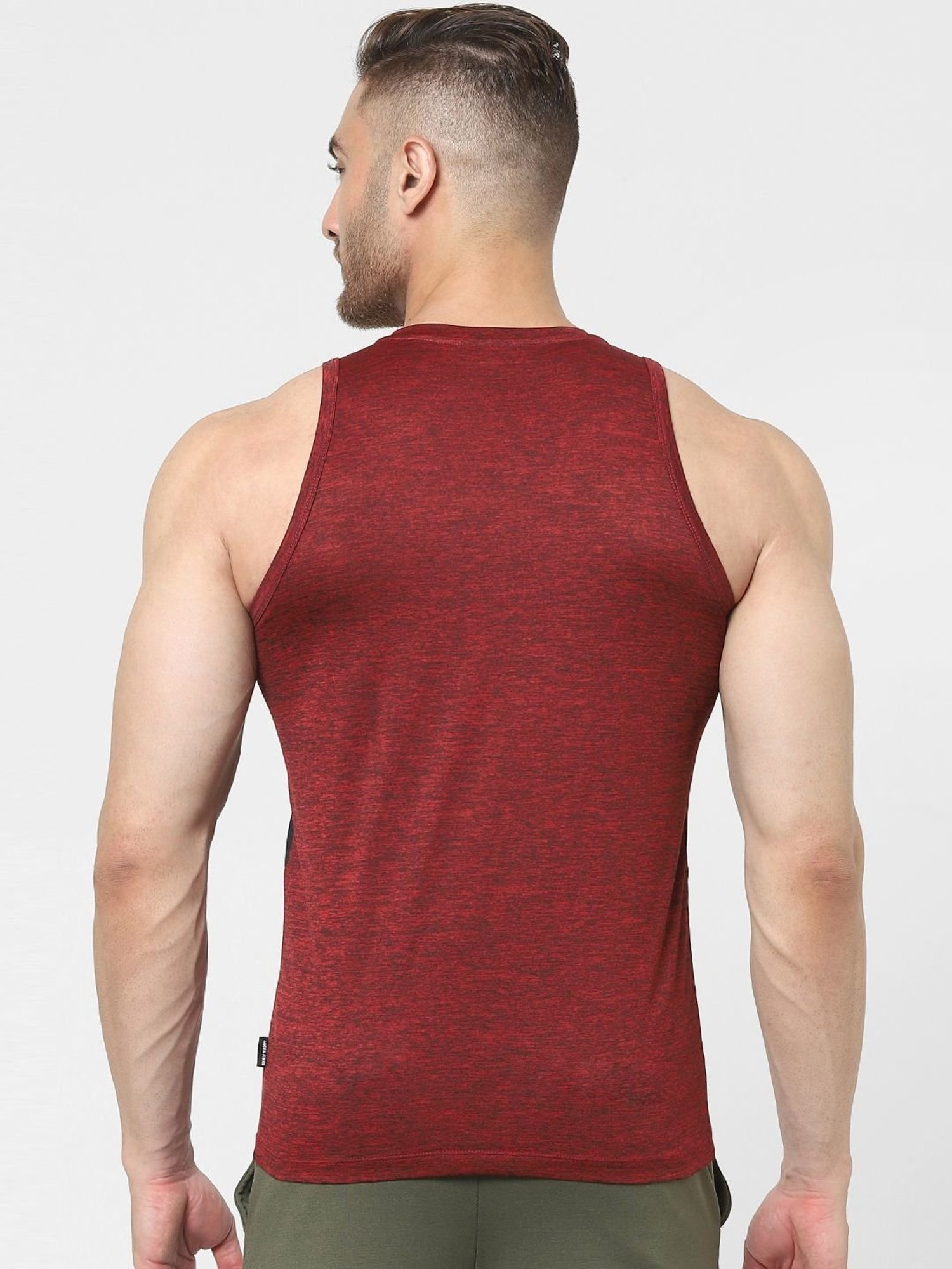 Bodycare Anthra Melange Regular Fit Thermal Top