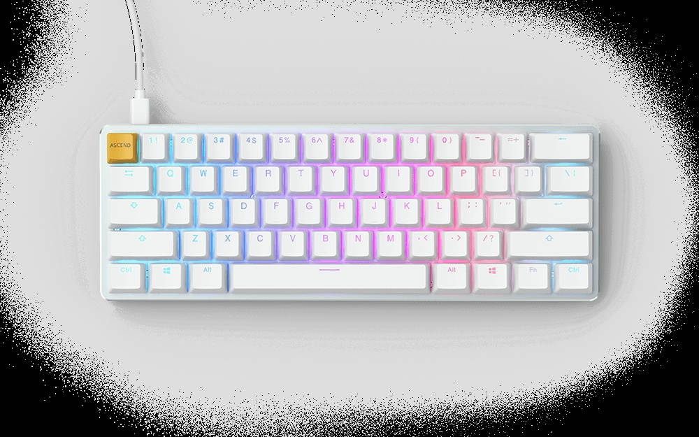 Glorious Modular Mechanical Gaming Keyboard - TENKEYLESS (87 Key) - RGB LED Backlit, Brown Switches, Hot Swap Switches (GMMK-TKL-BRN)