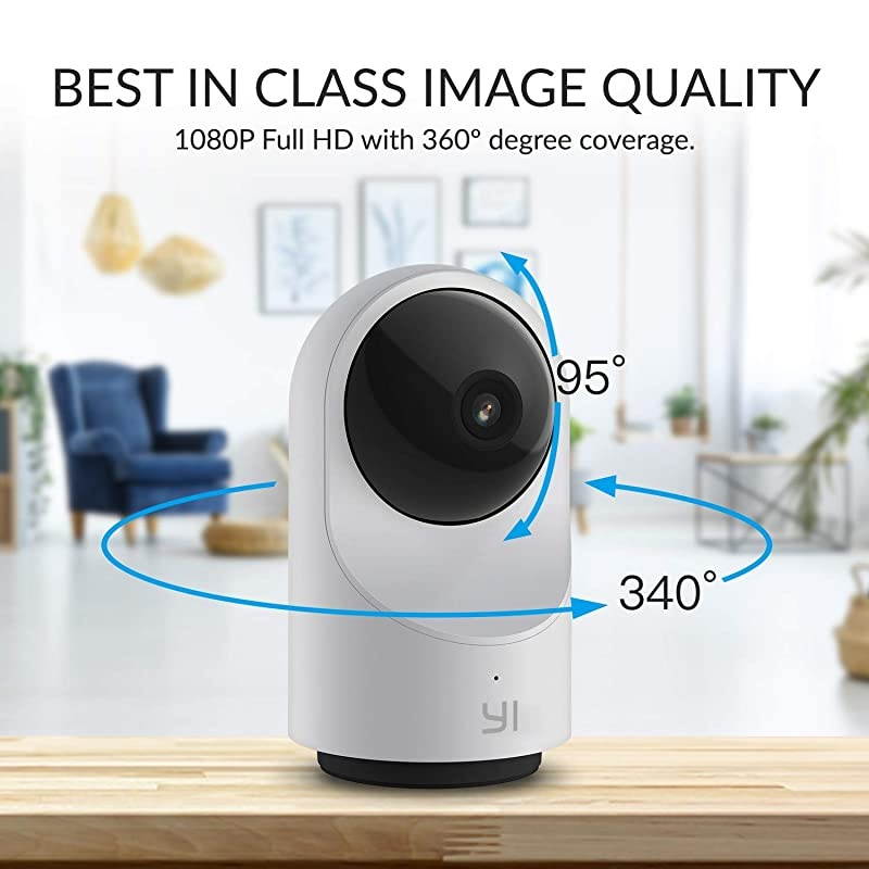 Smart Dome Security Camera X, AI-Powered 1080p WiFi IP Home Surveillance System with 24/7 Emergency Response, Human Detect, Sound Analytics, Time Lapse for Pet Monitor - Works with Alexa & Google