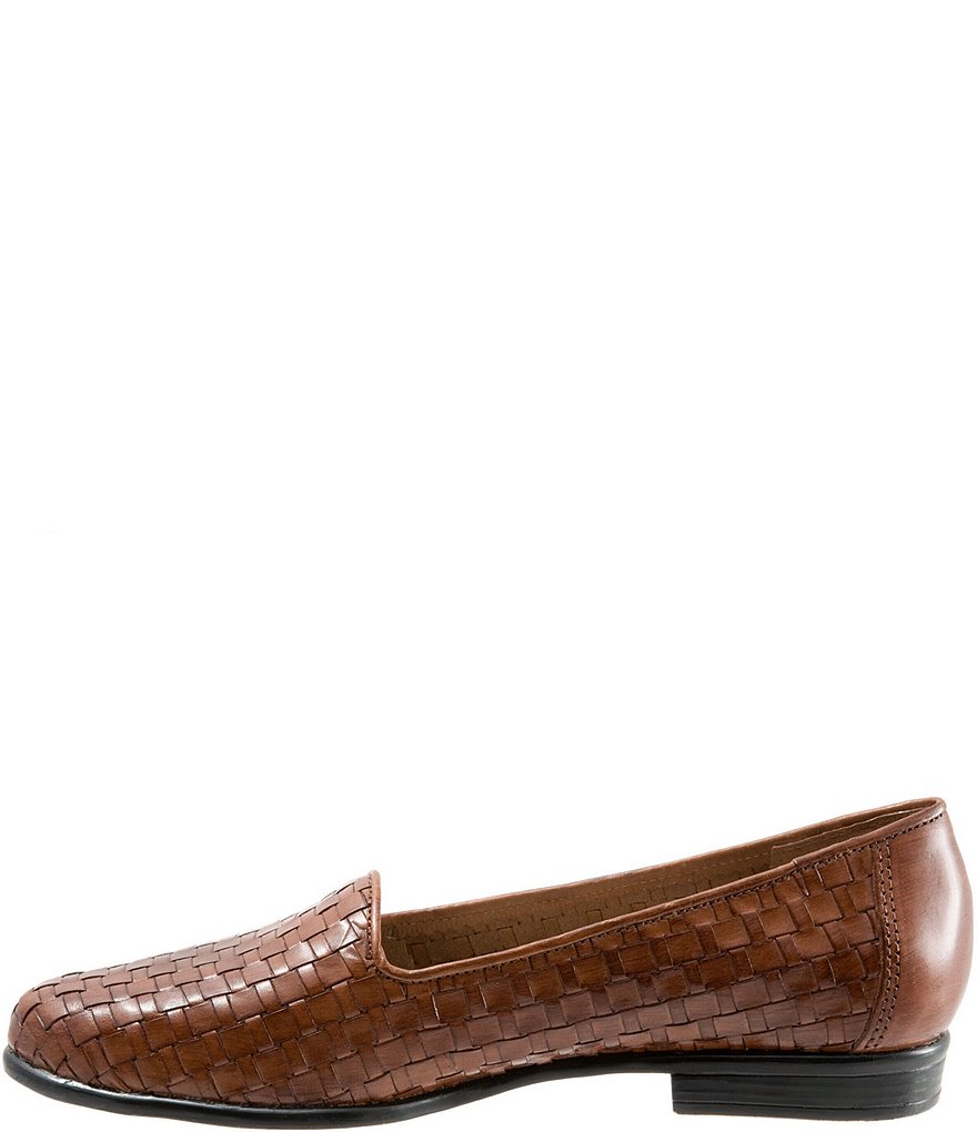 Trotters Liz Woven Leather Loafers